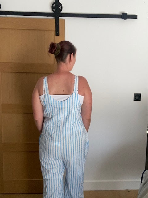 Combinaison Rayée Taille Unique