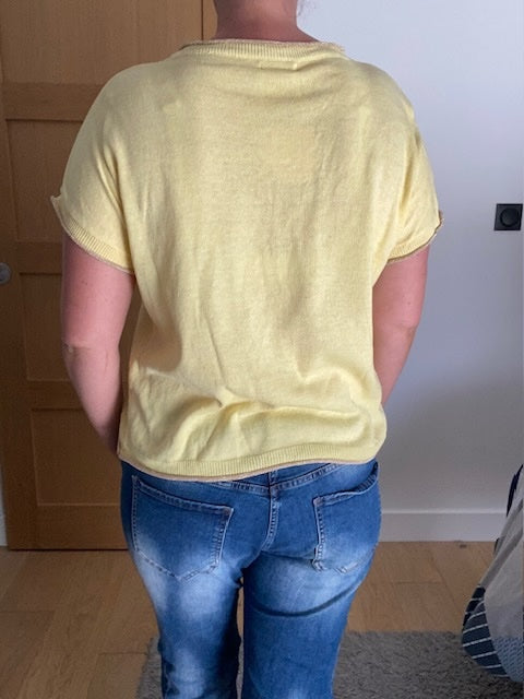 T-shirt Gold Nina