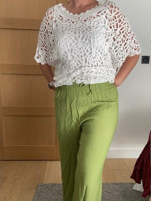 Pantalon Mélanie - Vert Olive