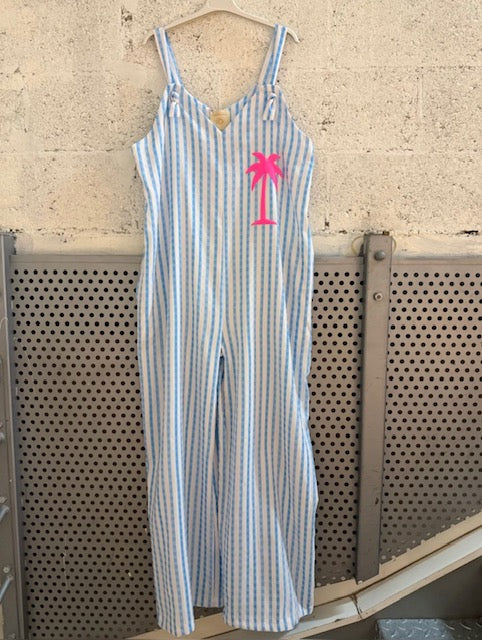 Combinaison Rayée Taille Unique